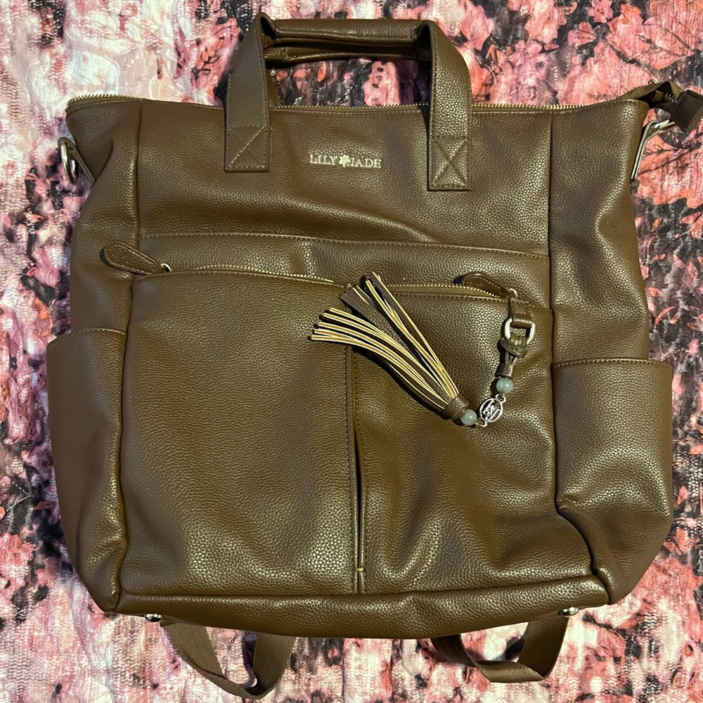 Lily jade CAROLINE - BRANDY & GOLD (VEGAN)